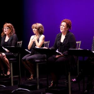 Sharron with (from left to right) Louise Pitre, Mary Walsh, Andrea Martin and Paula Brancati in 'Love, Loss and What I Wore'