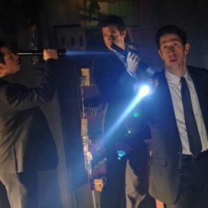 Still of Freddy Rodrguez Eric Close James Murray and Tim Blake Nelson in Chaos 2011