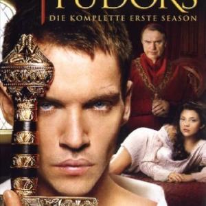 Sam Neill Jonathan Rhys Meyers and Natalie Dormer in The Tudors 2007