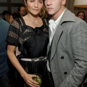 Jonathan Rhys Meyers and Helena Christensen at event of Match Point 2005