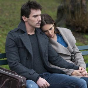 Still of Claire Forlani and Jonathan Rhys Meyers in Another Me (2013)