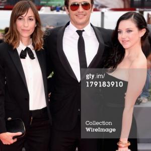 VENICE, ITALY - SEPTEMBER 01: Writer/Director Gia Coppola, actor/writer James Franco and actress Claudia Levy attend 'Palo Alto' Premiere during the 70th Venice International Film Festival at Sala Grande on September 1, 2013 in Venice, Italy.
