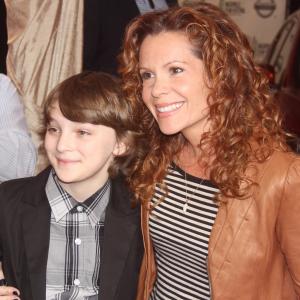 Toby with Chasing Ghosts costar Robyn Lively