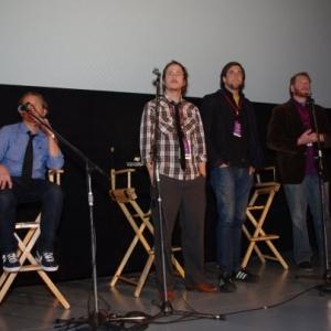 The 2009 Edmonton Film Festival. Jeff Grace, Blaise Miller, Kevin M. Brennan, and Todd Berger.