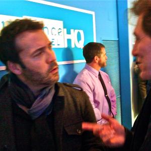 Jeremy Piven Entourage and JJ Alani at Sundance Film Festival 2011 Jeremy was attached to play David  Laylaa week before the shoot his Entourage pilot was picked up The rest is history!