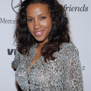 Temple Poteat attends the VIBE Magazine/Mercedes Benz/Girlfriends party in Los Angeles, CA