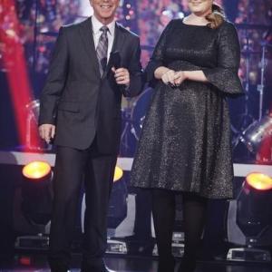 Still of Tom Bergeron and Adele in Dancing with the Stars 2005