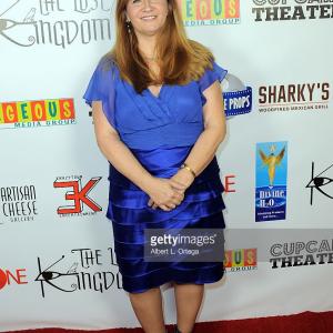 Peggy Lane, Producer arrives at the Cupcake Theatre in Hollywood for The Lost Kingdom Industry Gala.