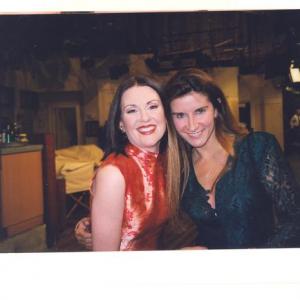 with Megan Mullally on Will and Grace