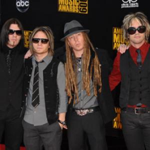 Shinedown at event of 2009 American Music Awards 2009