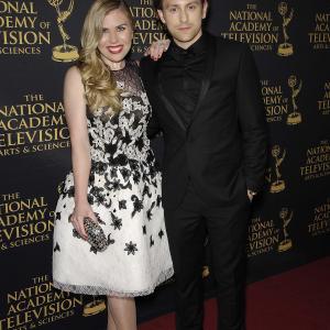 Eric Nelsen and Sainty Nelsen at the 42nd Annual Daytime Emmy Awards