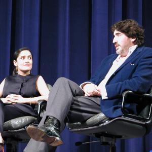 Salma Hayek and Alfred Molino at Los Angeles Conversations Frida screening/Q&A produced by Bob Nuchow