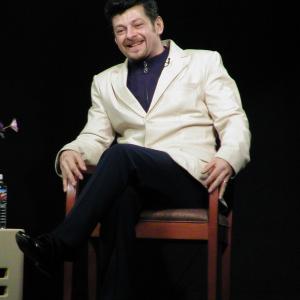 Andy Serkis at Los Angeles Conversations Q&A produced by Bob Nuchow