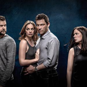 Still of Joshua Jackson Maura Tierney Dominic West and Ruth Wilson in The Affair 2014
