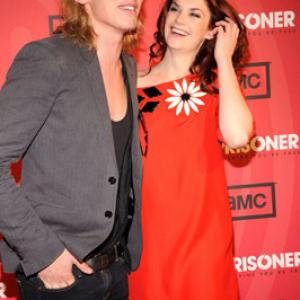 Ruth Wilson and Jamie Campbell Bower at event of The Prisoner 2009
