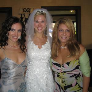 With the cast of Out at The Wedding