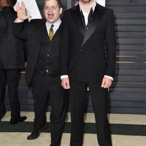Patton Oswalt and Chris Pine at event of The Oscars 2015
