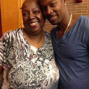 Me and Darrin Henson (Soul Food)at a workshop he taught at Howard University in Washington, DC