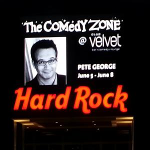 Pete George Headlining The Hard Rock Casino in Cleveland