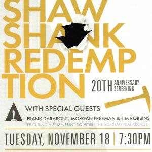 The Shawshank Redemption 20th Anniversary Event
