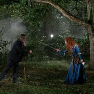 Still of Robert Carlyle and Amy Manson in Once Upon a Time 2011
