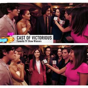 Cast of VictoriousWinners of the KCAs Favorite TV Show