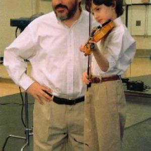 Michael and Alfred Molina at a Fiddler Photo Shoot for Show People Magazine