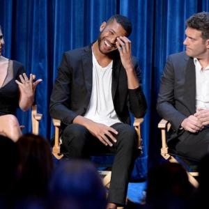 Jeffrey Bowyer-Chapman, Marti Noxon and Craig Bierko attend event of UnREAL at The Paley Center For Media in Beverly Hills