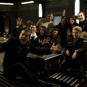 Jeffrey Bowyer-Chapman, Louis Ferreira, Elyse Levesque, Brian J. Smith, David Blue, Ming-Na, Robert Carlyle, Alaina Huffman, Peter Deluise Behind The Scenes of SGU: Stargate Universe