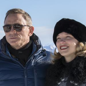 Daniel Craig and La Seydoux at event of Spectre 2015