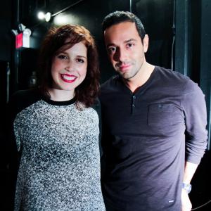 With Vanessa Bayer for Comedy Centrals 10th Annual New York Comedy Festival show HERsterical
