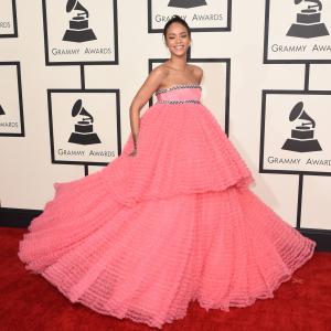 Rihanna at event of The 57th Annual Grammy Awards 2015