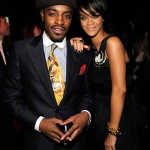 Andr Benjamin and Rihanna