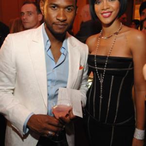 Usher Raymond and Rihanna