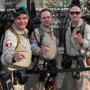 w/ GHOSTBUSTER fans in Philly