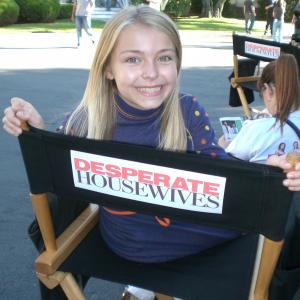 Actress Kara Stribling playing Young Edie Brit in Desperate Housewives