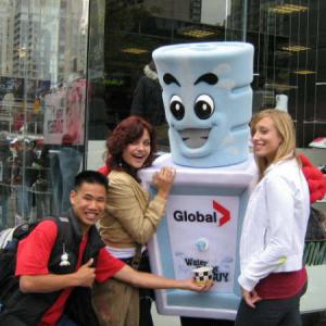 Global Water Cooler Guy Television campaign 2006