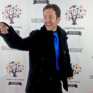 Dave McRae at the opening gala of Livingston Studios in Toronto
