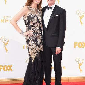 Kyle MacLachlan and Desiree Gruber at event of The 67th Primetime Emmy Awards 2015