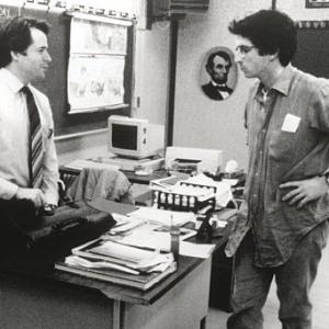 Matthew Broderick and Alexander Payne in Election 1999