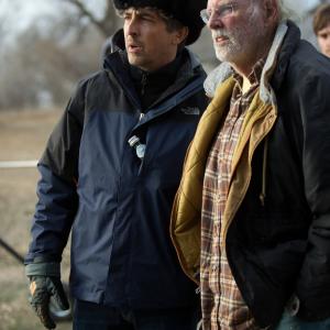 Bruce Dern and Alexander Payne in Nebraska 2013