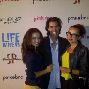 at debut L.A. screening after party for my film L!fe Happens