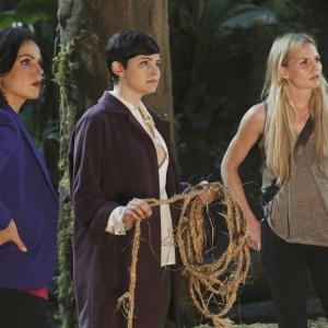 Still of Ginnifer Goodwin Jennifer Morrison and Lana Parrilla in Once Upon a Time 2011