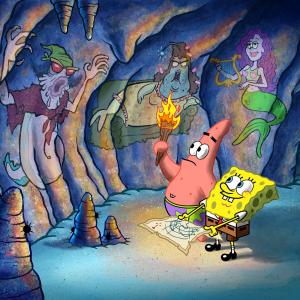 Still of Ginnifer Goodwin and Amy Sedaris in SpongeBob SquarePants 1999