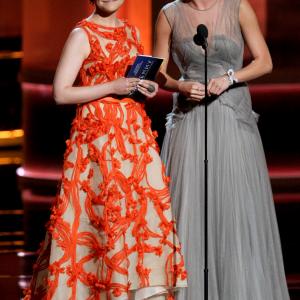 Ginnifer Goodwin and Emily VanCamp at event of The 64th Primetime Emmy Awards 2012