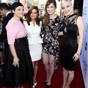 JoAnna Garcia Swisher Ginnifer Goodwin Georgina Haig and Elizabeth Lail at event of Once Upon a Time 2011