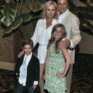 Larry A Thompson with wife Kelly and children Taylor and Trevor in Las Vegas 2009