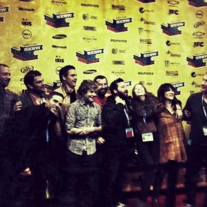Red carpet world premiere of THE AGGRESSION SCALE at SXSW 2012
