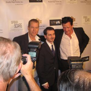 RED CARPET PREMIERE OF SERBIAN SCARS ON OCTOBER 29TH 2009 VLADIMIR RAJCIC MICHAEL MADSEN AND BRENT HUFF