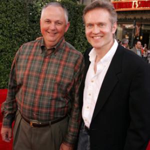 Mark Dindal and Dick Cook at event of Chicken Little 2005